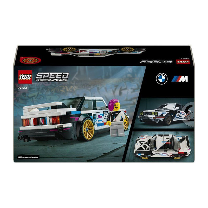 LEGO Speed Champions 77263 BMW M3 (E30) - Voiture Jouet pour Garçon o