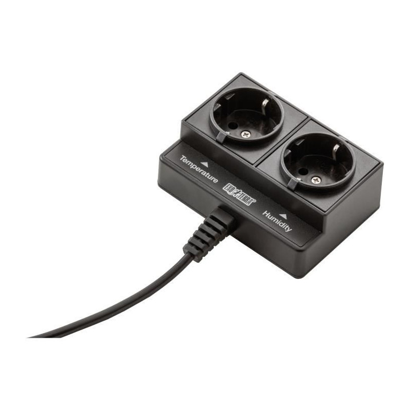 Thermostat et hygrostat pour terrarium - EXO TERRA - Avec minuteur - F