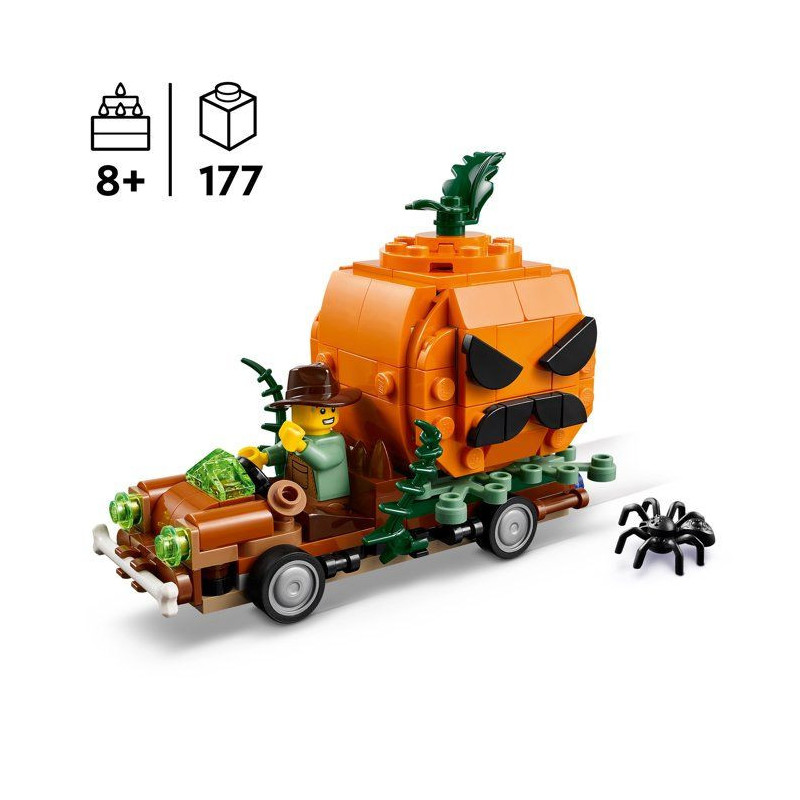 LEGO Set de construction Halloween - 40822 - Camionnette Jack-O'-Lante