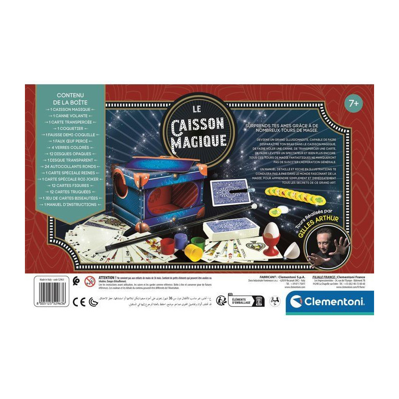 CLEMENTONI - Le caisson magique - Nouvelle version