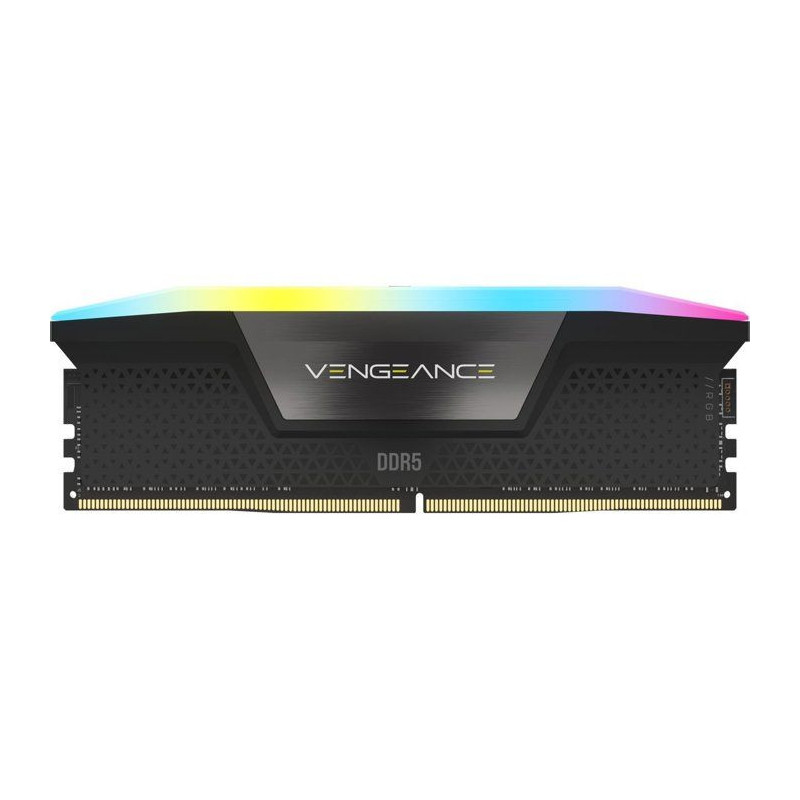 Mémoire RAM - CORSAIR - Vengeance RGB DDR5 - 32GB 2x16GB DIMM - 6000M