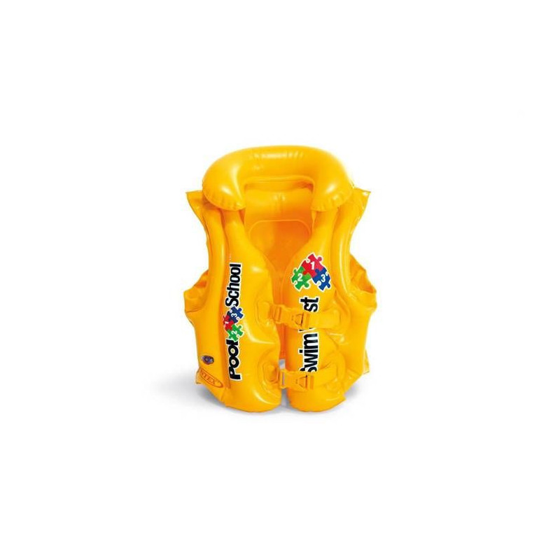 INTEX Gilet d'apprentissage de natation / sauvetage enfant "Pool Schoo