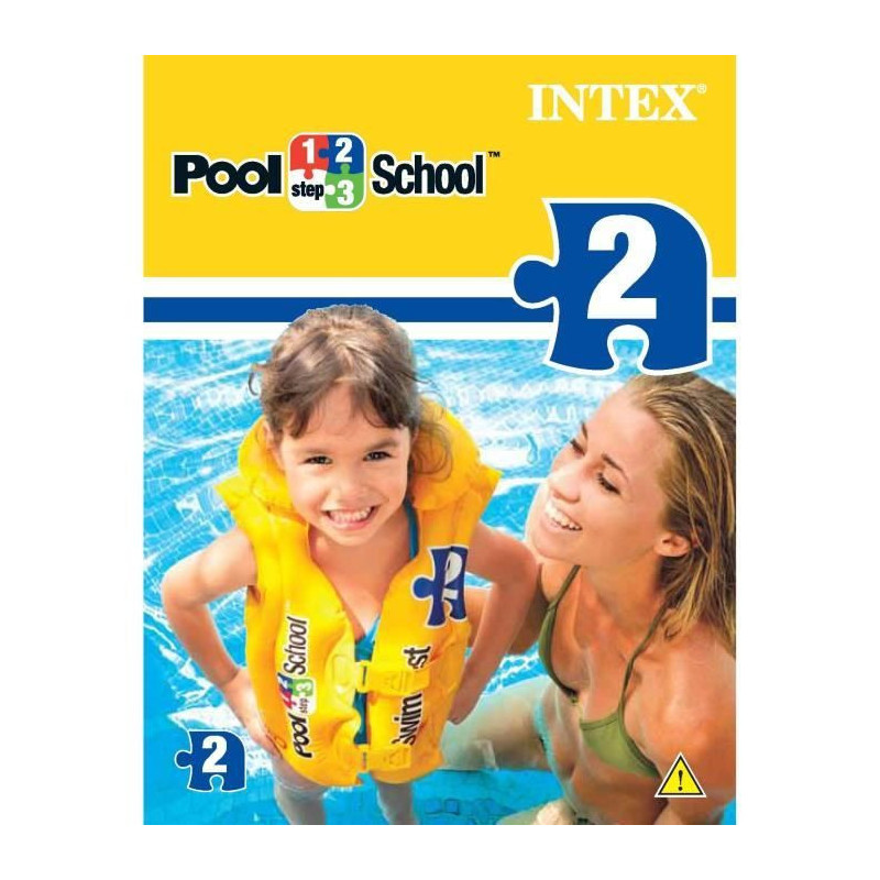 INTEX Gilet d'apprentissage de natation / sauvetage enfant "Pool Schoo