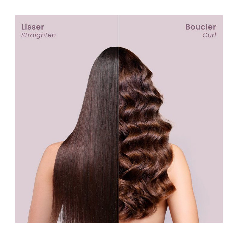 Set lisseur et boucleur - LIVOO - DOS215 - Céramique - 2-en-1 - Chauf