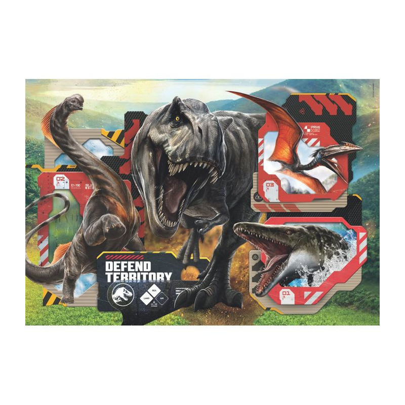 CLEMENTONI - 24 pieces Maxi - Jurassic World