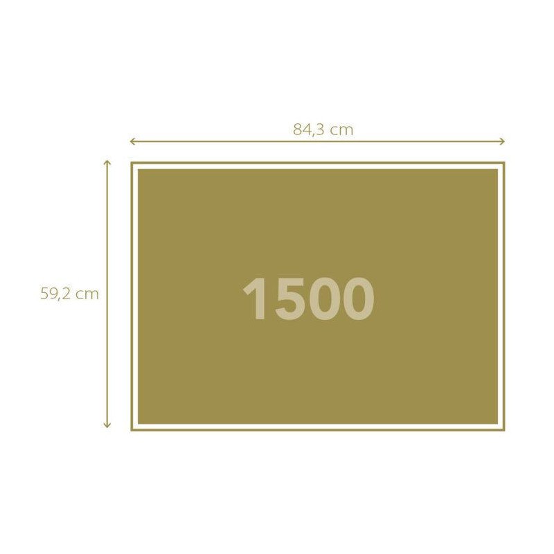 CLEMENTONI - Compact 1500 pieces - My Sentinel
