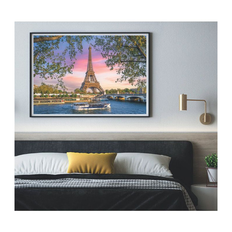 CLEMENTONI - 3000 pieces - Iron Lady in Pink