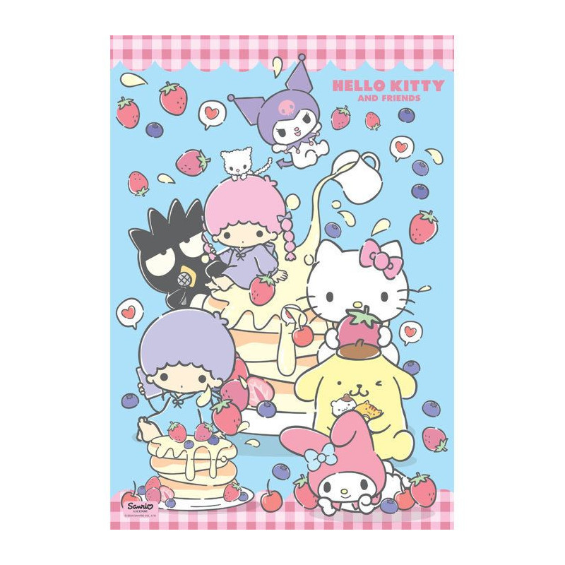 CLEMENTONI - Compact 1000 pieces - Hello Kitty