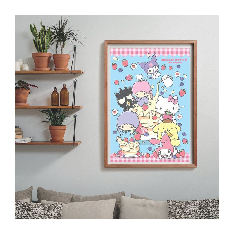 CLEMENTONI - Compact 1000 pieces - Hello Kitty