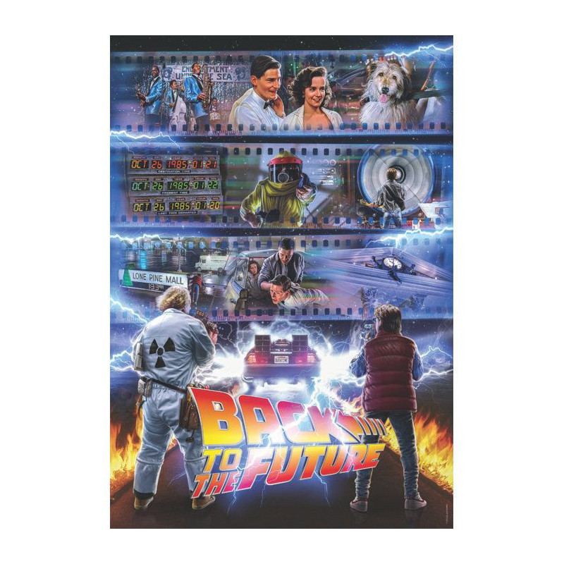 CLEMENTONI - Compact 1000 pieces - Back