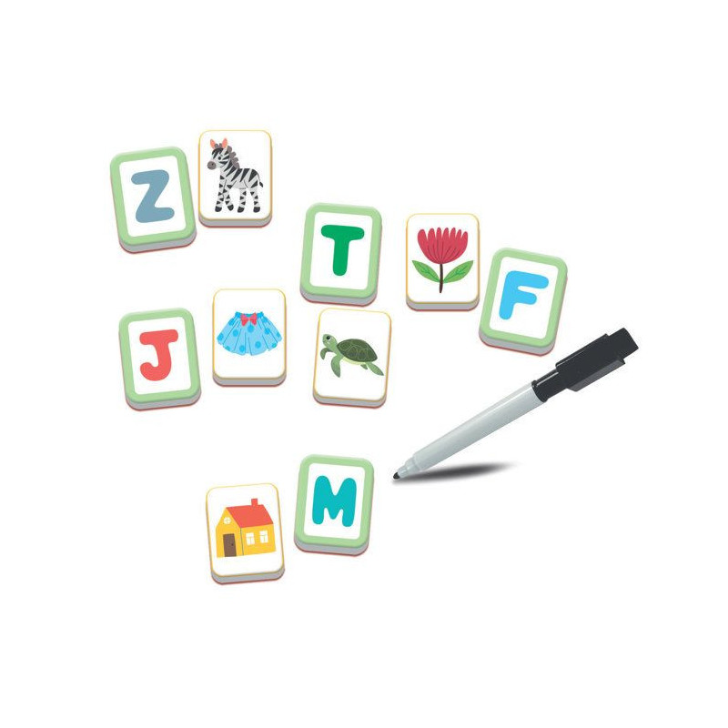 CLEMENTONI - Livre magnétique - Lettres et mots