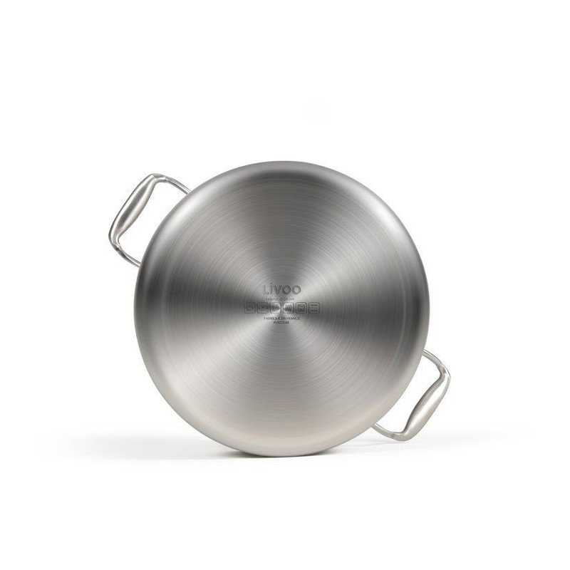 Faitout inox 24 cm - LIVOO - MEP165 - Triply