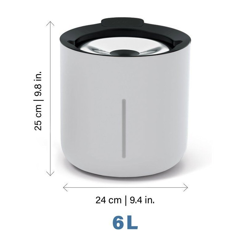 Fontaine a eau pour chiens - ZEUS - Oasis - Capacité 6 L