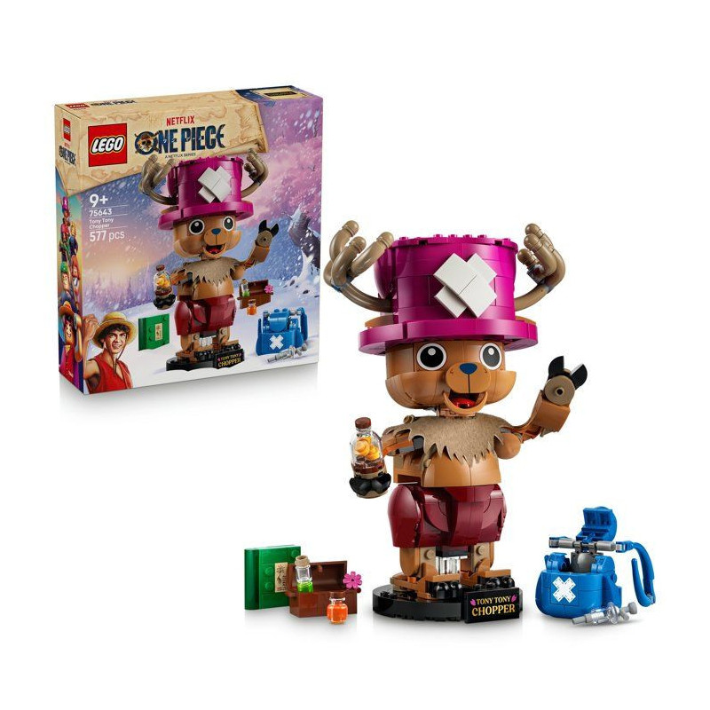 LEGO ONE PIECE 75643 Tony-Tony Chopper - Jouet de Construction des 9 a