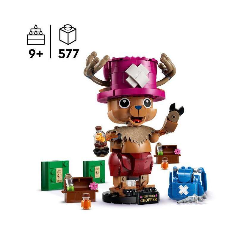 LEGO ONE PIECE 75643 Tony-Tony Chopper - Jouet de Construction des 9 a