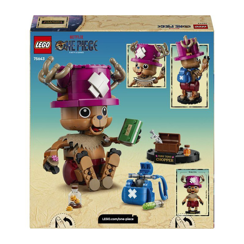 LEGO ONE PIECE 75643 Tony-Tony Chopper - Jouet de Construction des 9 a
