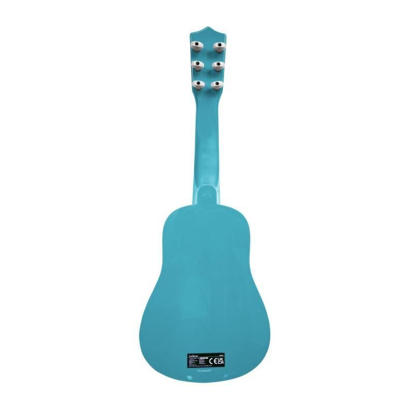 Lexibook, Disney Stitch, Ma première Guitare pour Enfant, 6 Cordes en
