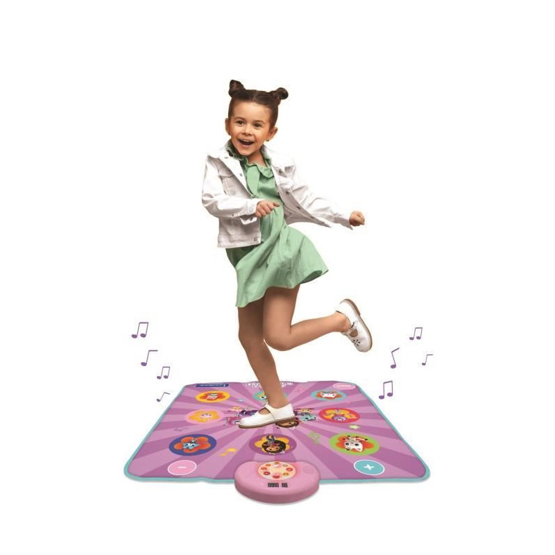 Tapis de danse électronique, Bluetooth et lumineux Gabby et la maison