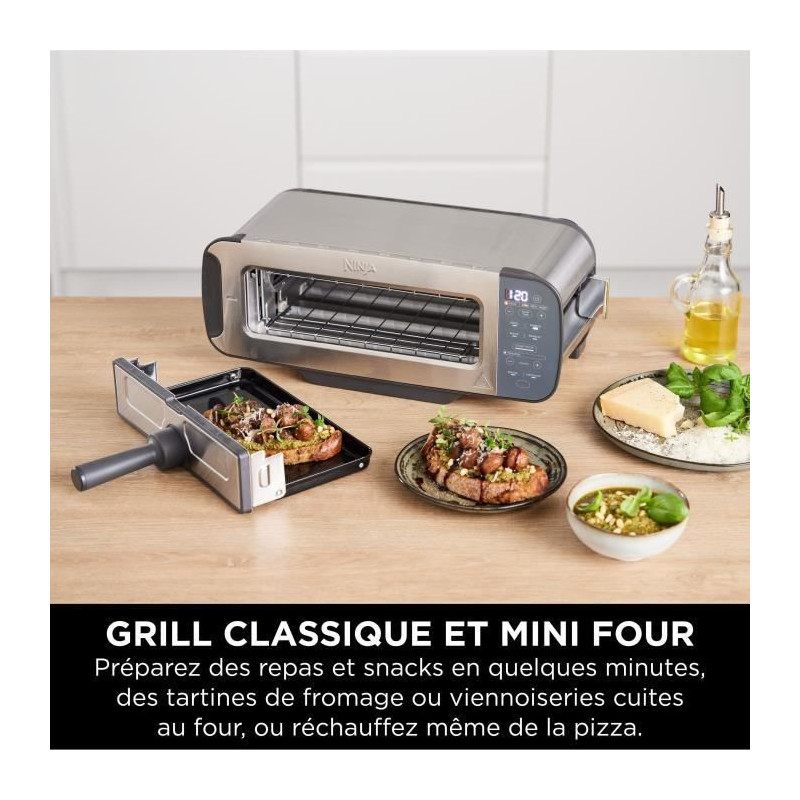 Grille-pain 3-en-1 - NINJA Foodi - ST202EU - 2400 W - 1 fente - 7 fonc