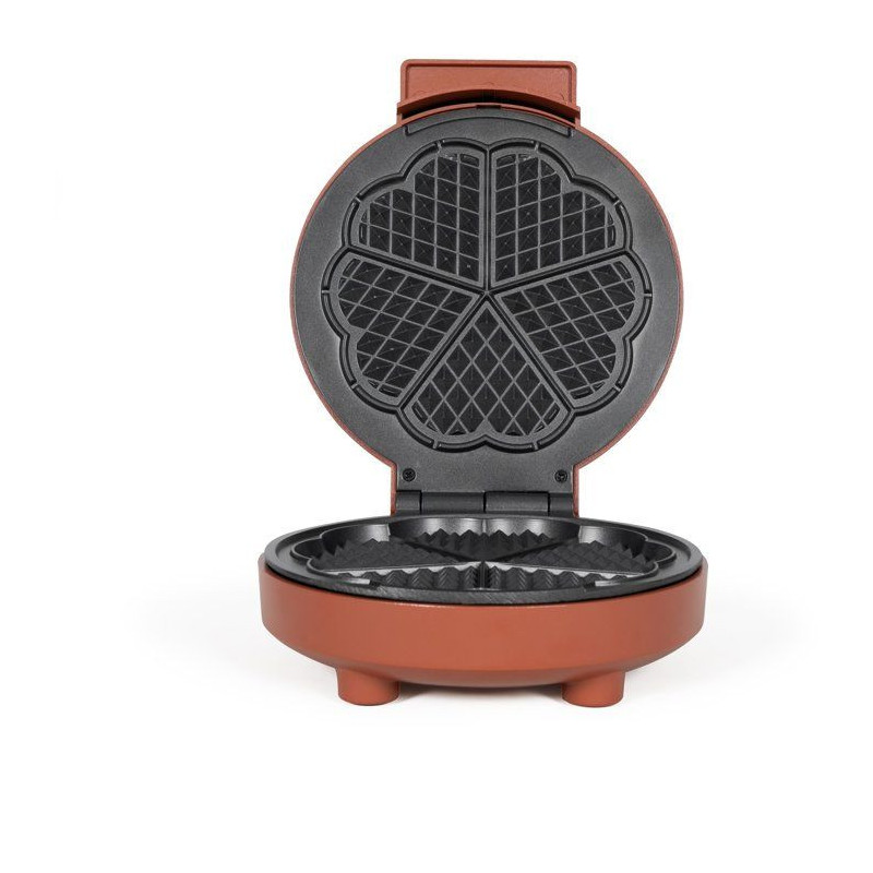 Gaufrier coeur - LIVOO - DOP255R - 5 gaufres - 1000 W