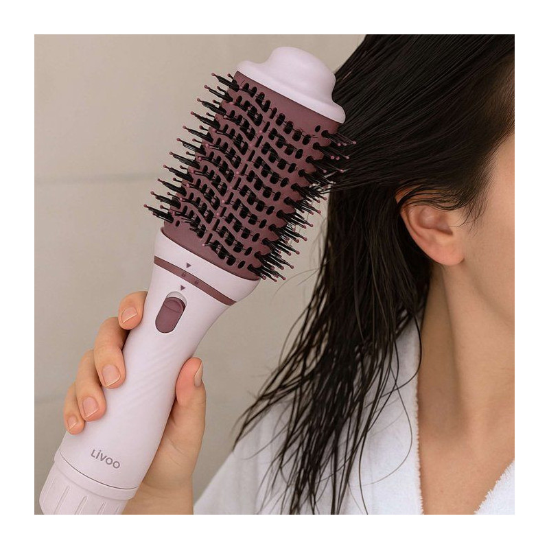 Brosse soufflante - LIVOO - DOS211 - 2-en-1 - 1200 W - Revetement cér
