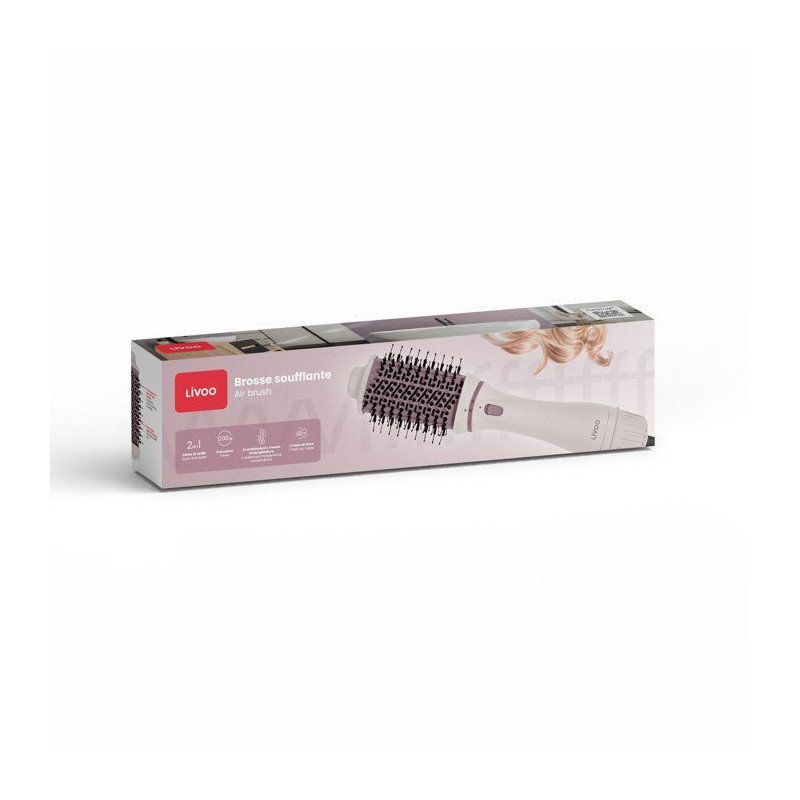 Brosse soufflante - LIVOO - DOS211 - 2-en-1 - 1200 W - Revetement cér
