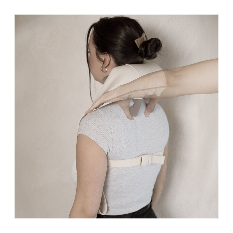 Masseur Shiatsu cou et cervicales - LIVOO - DOS201 - Massage 4D - 6 te
