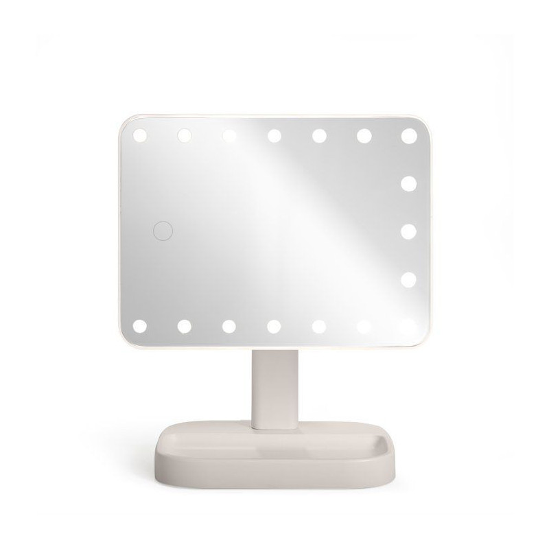Miroir de maquillage lumineux - LIVOO - DOS206 - LED - 3 modes lumineu