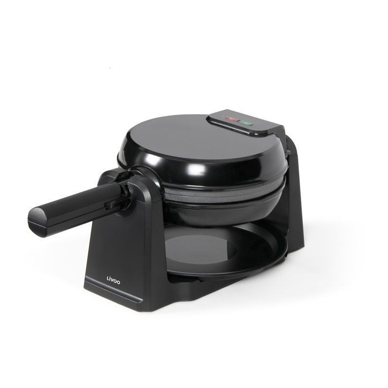 Gaufrier rotatif - LIVOO - DOP252 - Ø17,5 cm - 1000 W