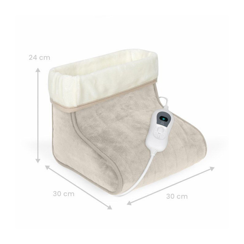 Chauffe-pieds chauffant - LIVOO - DOS220C - 100 W - 3 niveaux de chale