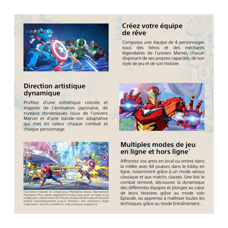 MARVEL Tokon: Fighting Souls - Jeu PS5