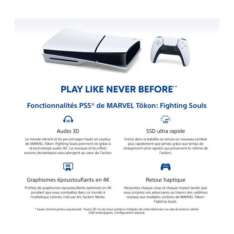 MARVEL Tokon: Fighting Souls - Jeu PS5