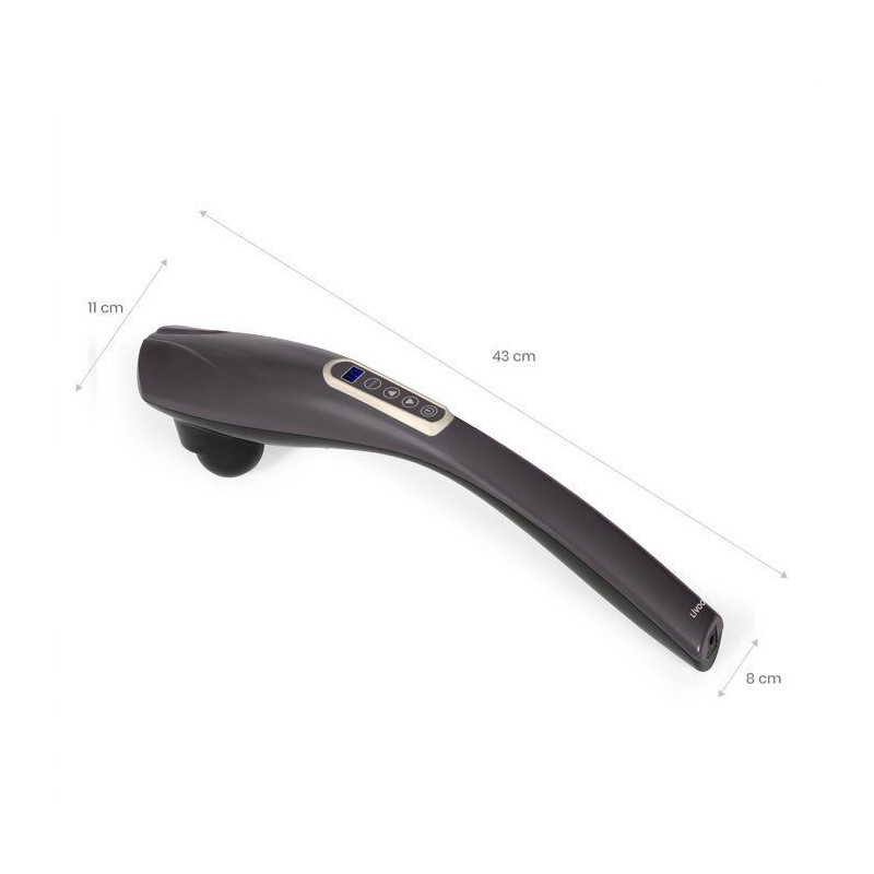 Masseur multifonction XXL 6-en-1 - LIVOO - DOS223C - 12 modes - Manche