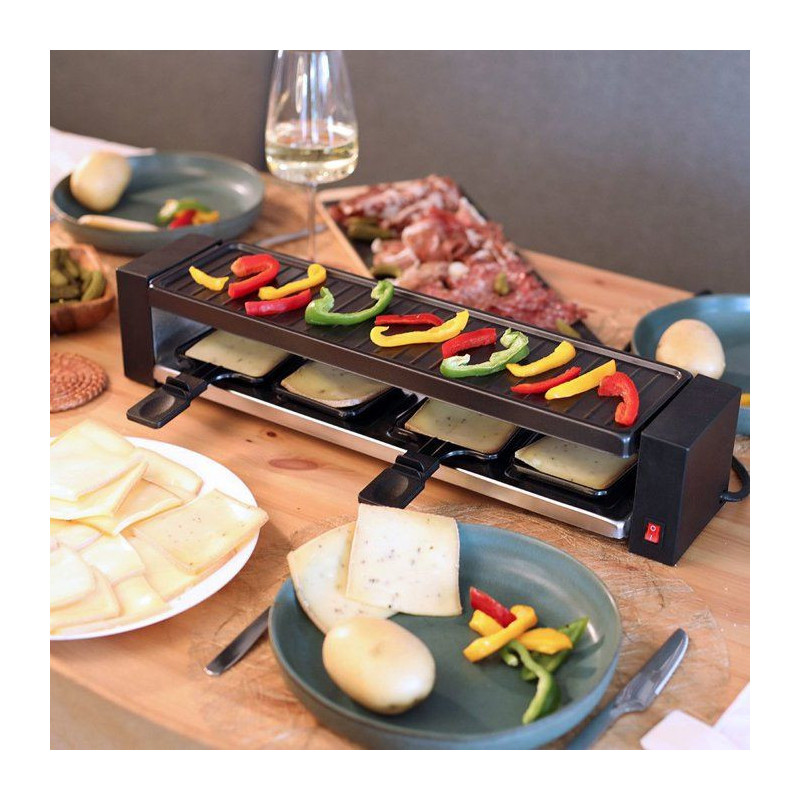 Raclette - ONLI - ON1011N - 4 personnes - grill