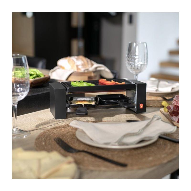 Raclette - ONLI - ON1010N - 2 personnes - grill