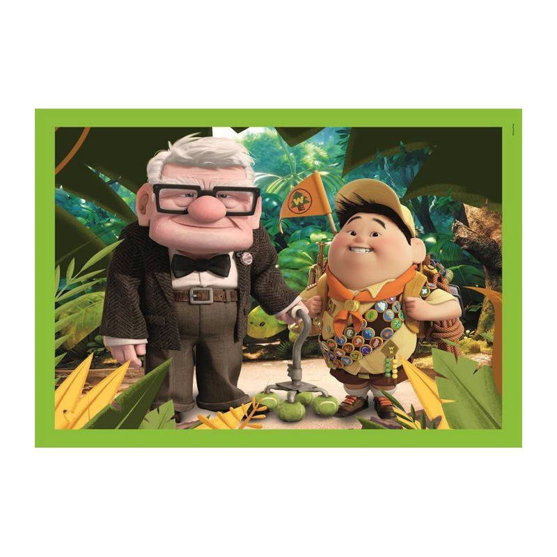 CLEMENTONI - Puzzle 4 en 1 - Pixar