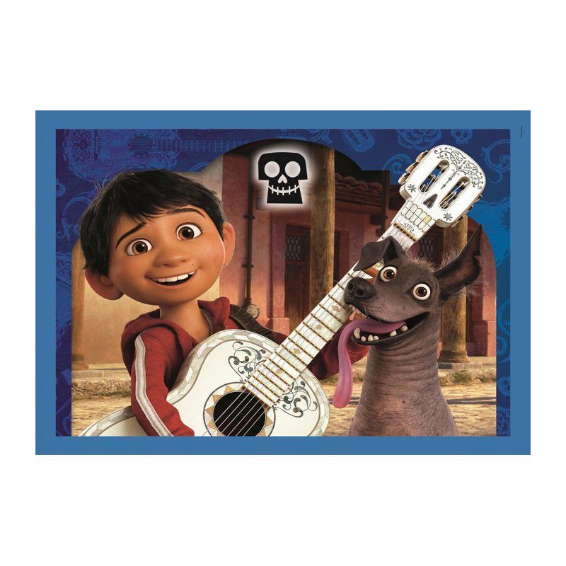 CLEMENTONI - Puzzle 4 en 1 - Pixar