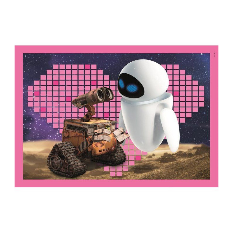 CLEMENTONI - Puzzle 4 en 1 - Pixar