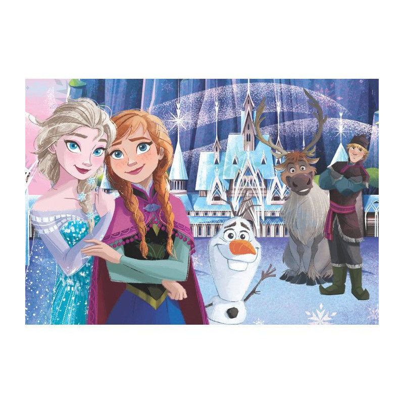 CLEMENTONI - 60 pieces - La Reine des Neiges