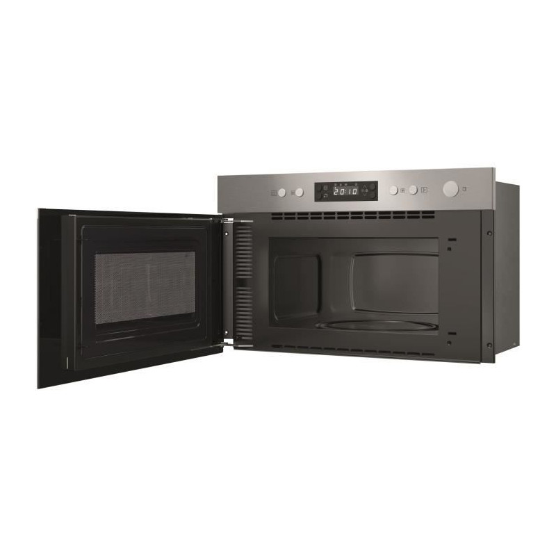 Four micro-ondes encastrable - HOTPOINT - HAM 212O X - Inox - 22 L
