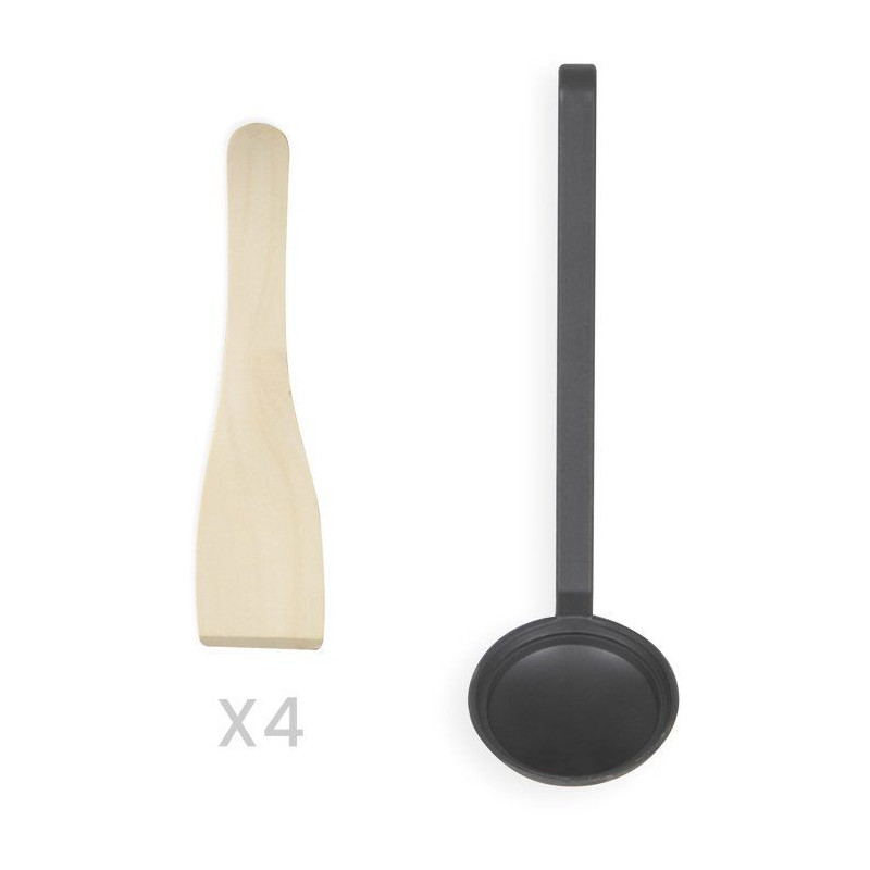 Mini crepes party - LIVOO - DOC266G - 4 plaques Ø12 cm - 1500 W