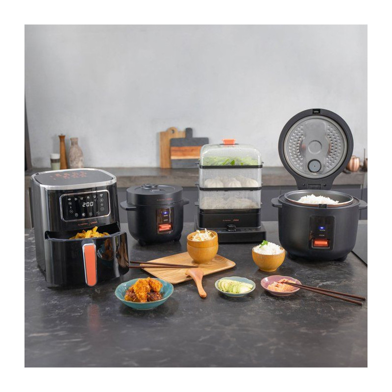Cuiseur a riz - LIVOO - DOC299 - 1,8 L - maintien au chaud - accessoir