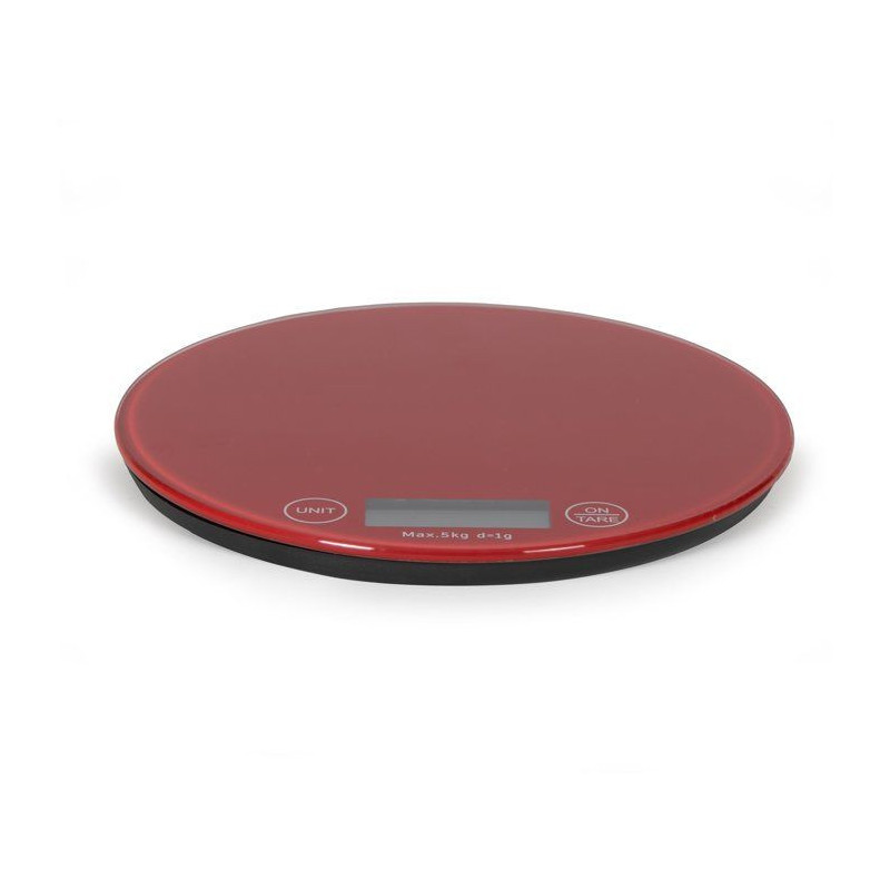 Balance de cuisine électronique - LIVOO - DOM494R - Verre - 5 kg - Mu