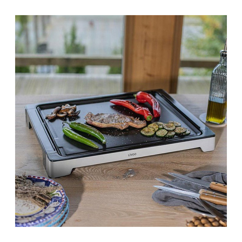 Plancha électrique - LIVOO - DOC319 - XXL 47 cm - 2000 W