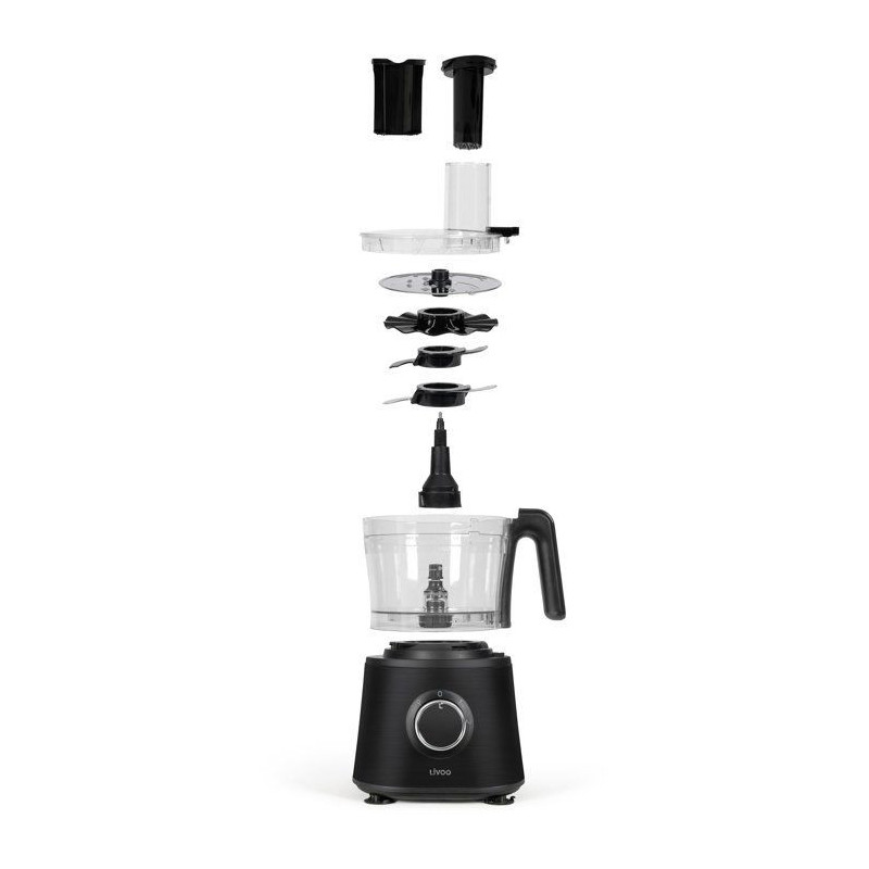 Robot multifonction - LIVOO - DOP250N - 600 W - 6 en 1