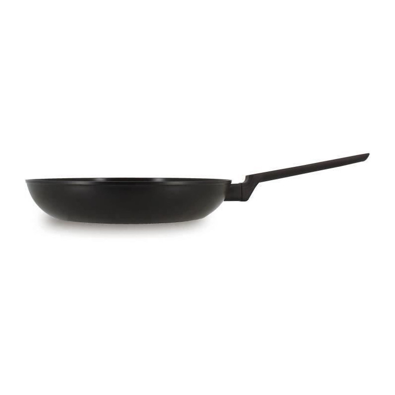 Poêle - MENASTYL - 6020638 - En aluminium forgé - 28 cm - Noir - Tou