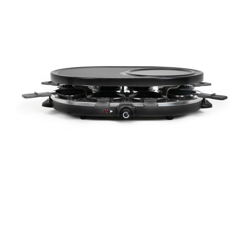 Raclette 3 en 1 - ONLI - ON1035N - 8 personnes - grill / crepiere