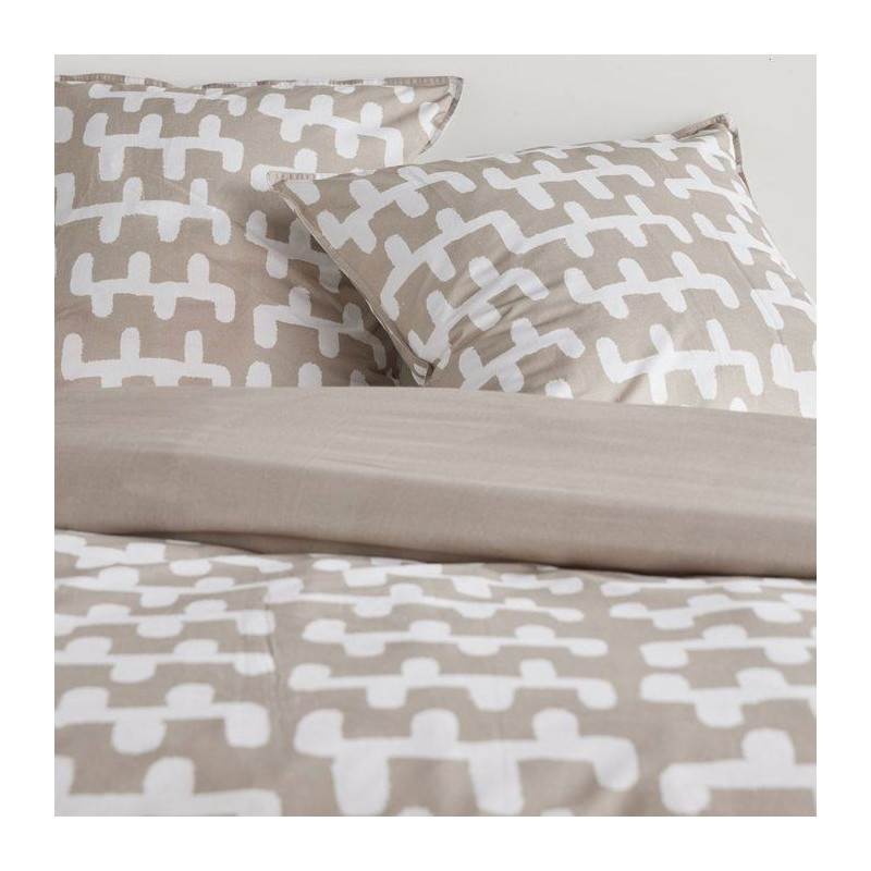 Parure de Lit - 260 x 240 cm - Coton Imprimé Graphique - TODAY SUNSHI