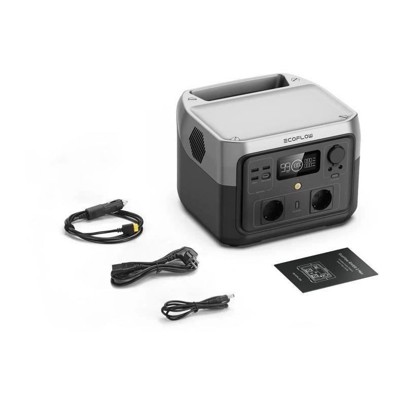générateur electrique portable RIVER 2 MAX, 512 Wh , 2 sortie CA - 5