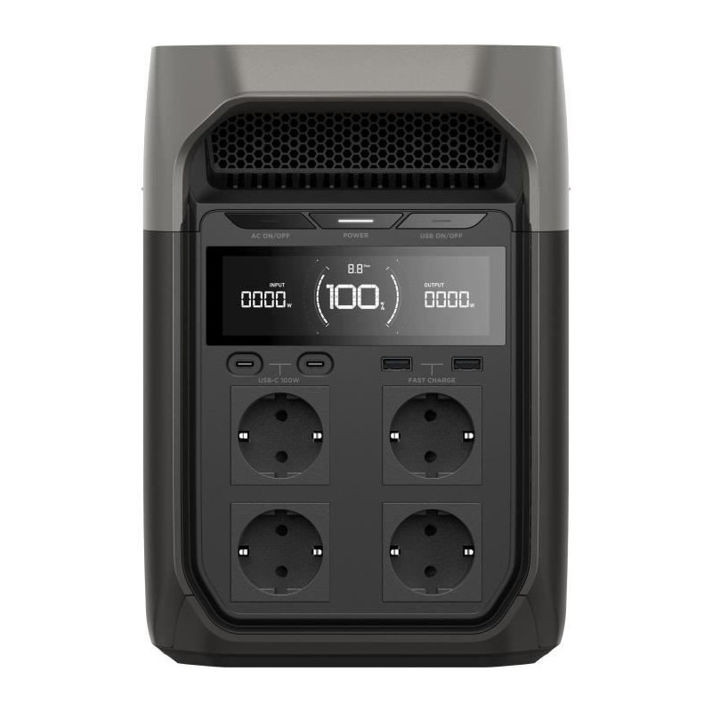 Station d'alimentation portable - EcoFlow - DELTA 3 - Batterie LiFePO4